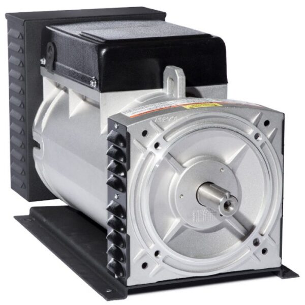 Wanco 2-Bearing Belt Drive Generator - AR100, 9.5 kW Continuous, 120/240 Volt, Single-Phase