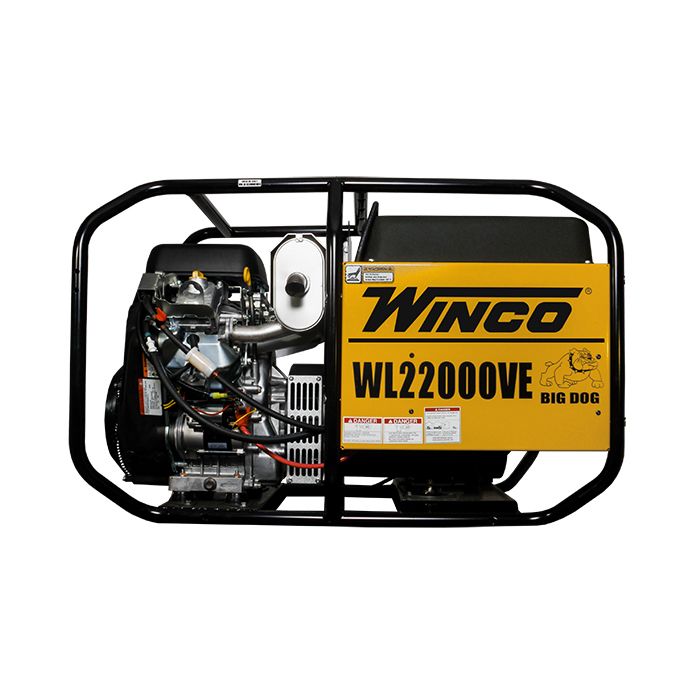 Winco Big Dog Industrial Portable Generator - WL22000VE, 19 kW, Electric Start - Image 5
