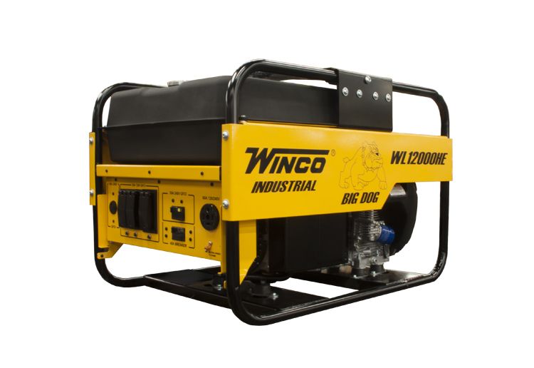 Winco Portable Generator - WL12000HE, 10800 Watt, 20 HP Honda, 120-240 Volt, Single-Phase - Image 6