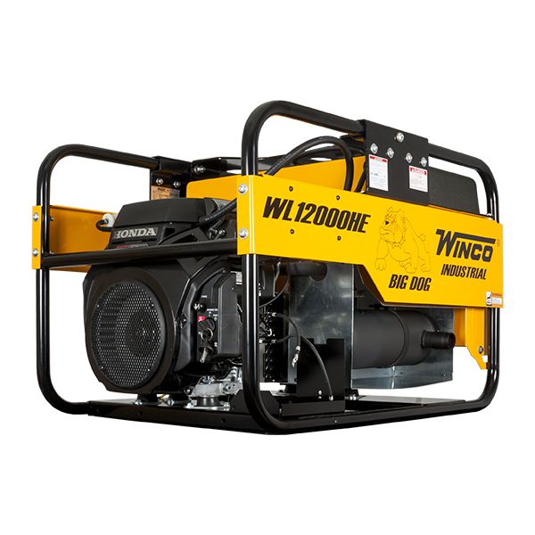 Winco Portable Generator - WL12000HE, 10800 Watt, 20 HP Honda, 120-240 Volt, Single-Phase - Image 12