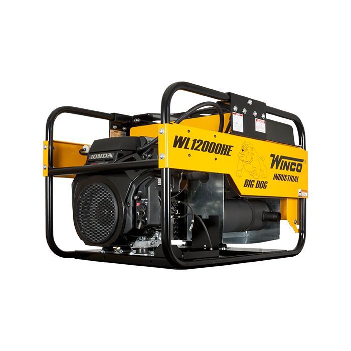 Winco Portable Generator - WL12000HE, 10800 Watt, 20 HP Honda, 120-240 Volt, Single-Phase - Image 11