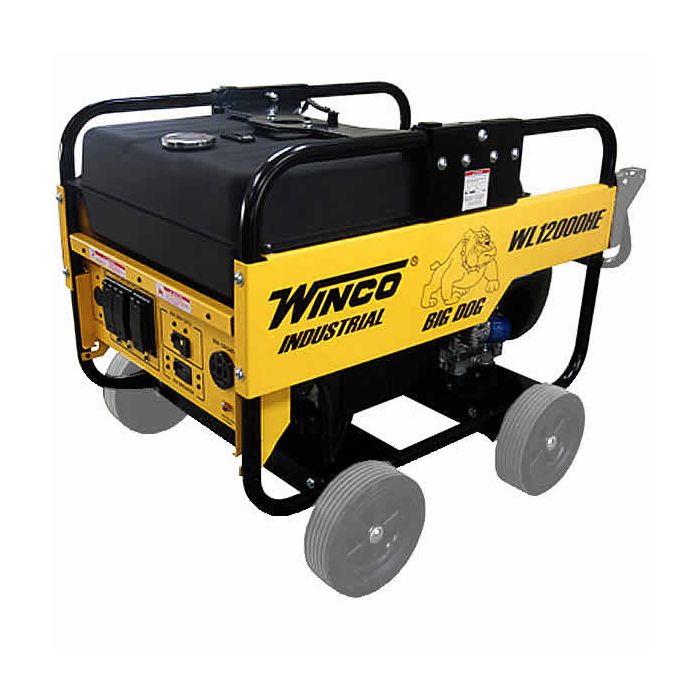 Winco Portable Generator - WL12000HE, 10800 Watt, 20 HP Honda, 120-240 Volt, Single-Phase - Image 3