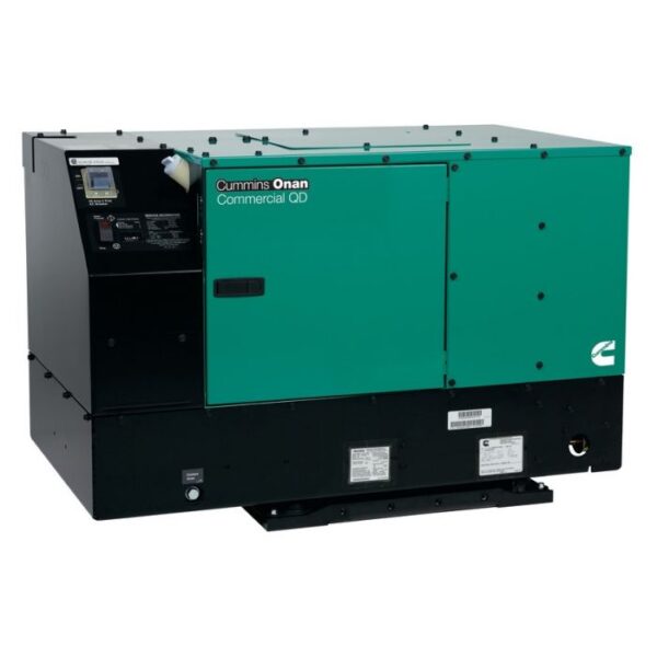 Cummins Onan QD 12000 Commercial Mobile Diesel Generator - 12.0HDKCD-2209, 12 kW Prime, Single-Phase, 120/240 Volt, Liquid-cooled