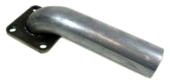 Cummins Onan Generator Accessory - A041H694, Exhaust Elbow With Flange, 1 1/8" Pipe Dia. x 2" x 5" - Image 2