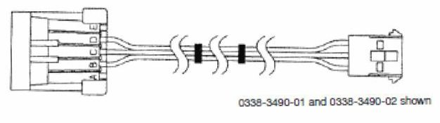 Cummins Onan Generator Accessory - 0338-3489-01, 10' Remote Wiring Harness For Gasoline And Propane RV Generators - Image 4