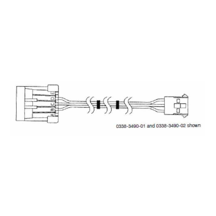 Cummins Onan Generator Accessory - 0338-3489-01, 10' Remote Wiring Harness For Gasoline And Propane RV Generators - Image 3