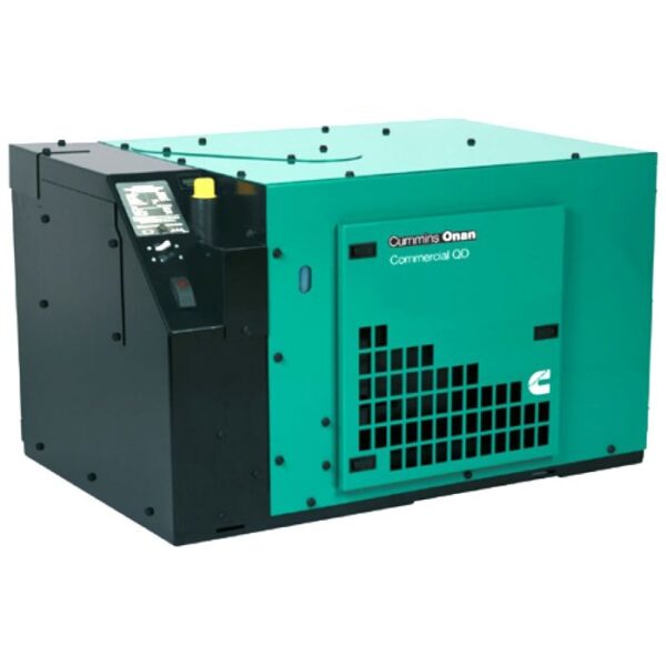 Cummins Onan QD 5000 Commercial Mobile Diesel Generator - 5.0HDKBC-2860, 5 kW Prime, Single-Phase, 120 Volt, Liquid-cooled