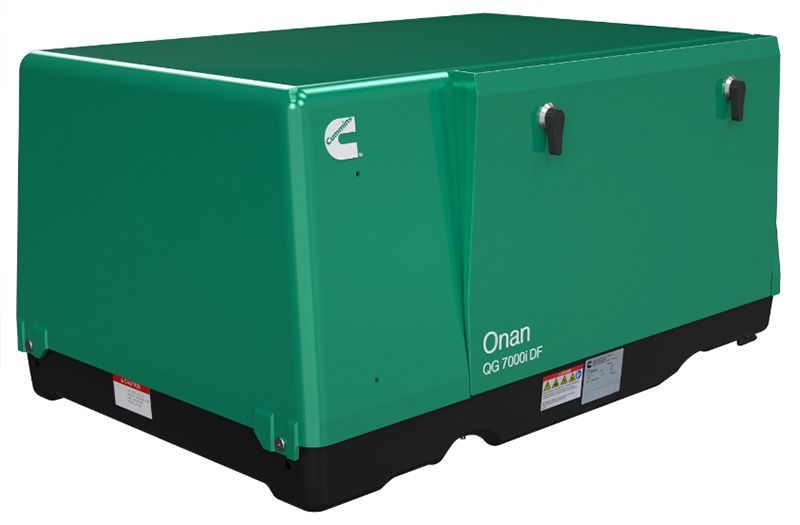 Cummins Onan QG 7000i DF Dual Fuel RV Generator - 7HGLCA-8312, 7 kW, 120-240 Volt, EFI - Image 4
