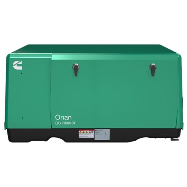 Cummins Onan QG 7000i DF Dual Fuel RV Generator - 7HGLCA-8312, 7 kW, 120-240 Volt, EFI
