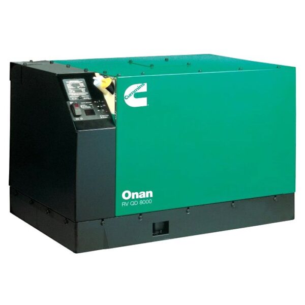 Cummins Onan QD 8000 RV Diesel Inverter Generator - 8.0HDKAK-1046, 8 kW Prime, Single-Phase, 120 Volt, Liquid-cooled