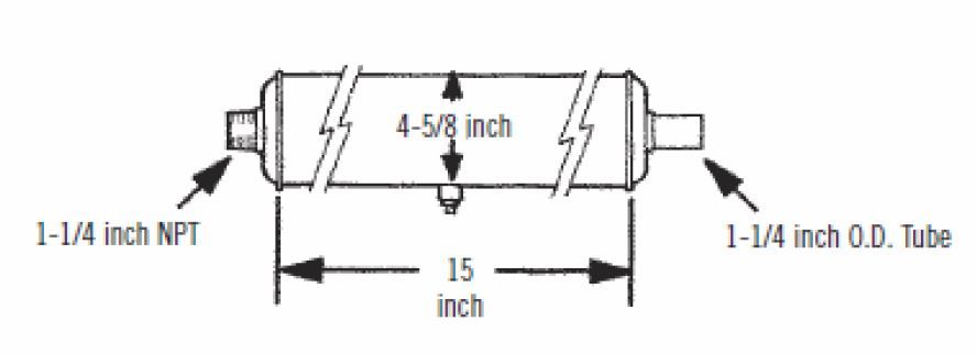 Cummins Onan Generator Accessory - 0155-2068, USDA Forest Service Approved Spark Arrestor Muffler - Image 4