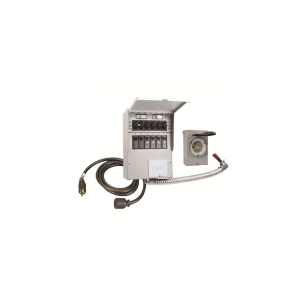 Reliance 306CRK Pro/Tran 2 Manual Transfer Switch - 30 Amp, 6 Circuit, Pre-Wired