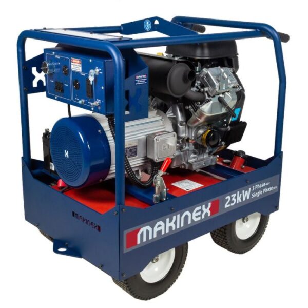 Makinex Portable 3-Phase Generator - GEN-23P-MS-480, 3-Phase & 1-Phase