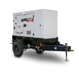 HIPOWER Diesel Generator - HRIW-45-T4F, Tier 4 Final, 40 kW Standby Power, 36 kW Prime Power, Switchable Phase & Voltage, Skid-Mounted or Towable