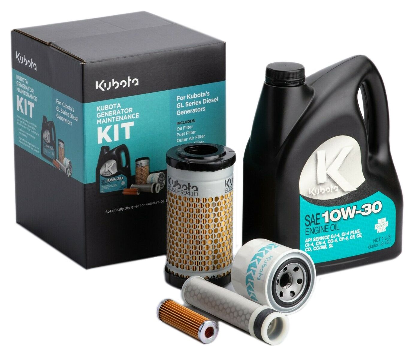 Kubota Generator Maintenance Kit for GL7000 and 11000 Series - KEAGM-71100 - Image 2