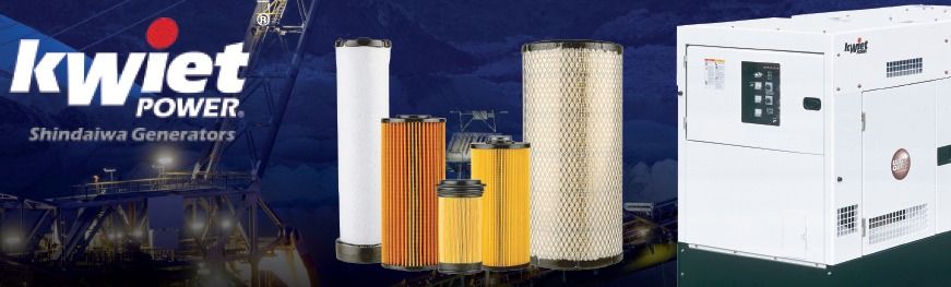 Kubota Powered Generator Filter Kit for kWiet Power DGK14F - 92010Y - Image 2