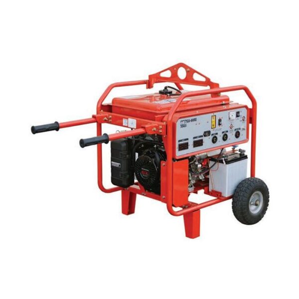 Multiquip Portable Generator - GA6HRS, 6 kW Surge, 5 kW Continuous, Idle Control, GFCI, Electric Start