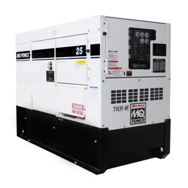 Multiquip WhisperWatt Diesel Generator - DCA25SSIU4F, 20 kW Prime, Switchable Phase & Voltage
