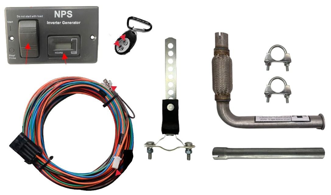 Next-Gen Power Systems EFI RV Gasoline Generator - NPS4500EFI, 4.5 kW Prime, Single-Phase, 120 Volt, Air-Cooled, EVAP - Image 4