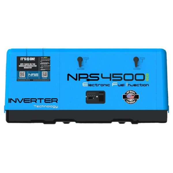 Next-Gen Power Systems EFI RV Gasoline Generator - NPS4500EFI, 4.5 kW Prime, Single-Phase, 120 Volt, Air-Cooled, EVAP