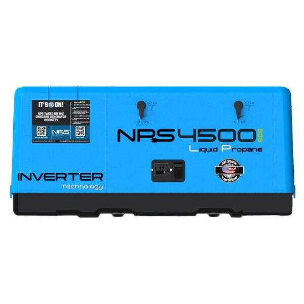 Next-Gen Power Systems RV LP Vapor Generator - NPS4500LP, 4.5 kW Prime, Single-Phase, 120 Volt, Air-Cooled, EVAP