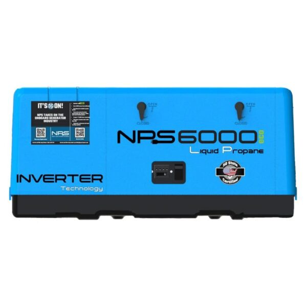 Next-Gen Power Systems RV LP Vapor Generator - NPS6000LP, 5.5 kW Prime, Single-Phase, 120 Volt, Air-Cooled, EVAP