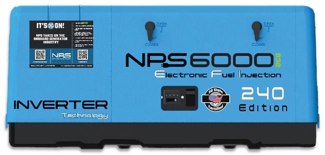 Next-Gen Power Systems EFI RV Gasoline Generator - NPS6000EFI, 5.5 kW Prime, Single-Phase, 120 Volt, Air-Cooled, EVAP - Image 2