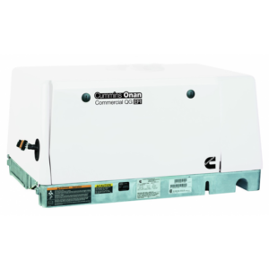Cummins Onan QG 5500 Commercial Mobile Gasoline Generator - 5.5HGJAE-6757, 5.5 kW Prime, Single-Phase, 120/240 Volt, Air-Cooled, EVAP