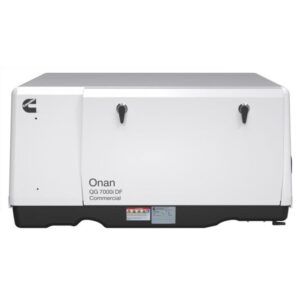 Cummins Onan QG 7000i DF Dual Fuel Commercial Mobile Generator - 7HGLCB-8315, 7 kW, 120-240 Volt, EFI