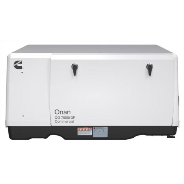 Cummins Onan QG 7000i DF Dual Fuel Commercial Mobile Generator - 7HGLCB-8315, 7 kW, 120-240 Volt, EFI