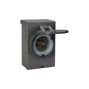 Reliance Power Inlet Box - 20 Amp, L14-20, Raintight, Metal