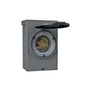 Reliance Power Inlet Box - 30 Amp, L14-30, Raintight, Metal