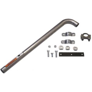 Cummins Onan Generator Accessory - 031-00178, Tailpipe Exhaust Kit, 1 1/2" Pipe Dia. x 9 3/4" x 26 3/4"