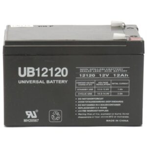 UPG UB12120 Generator Battery - 12 Volt, 12 Ah, AGM, Sealed