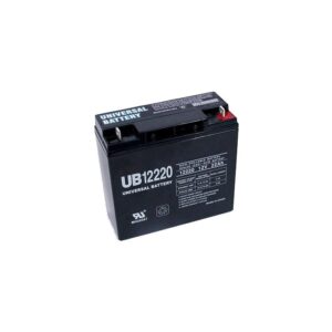 UPG UB12220 Generator Battery - 12 Volt, 22 Ah, AGM, Sealed