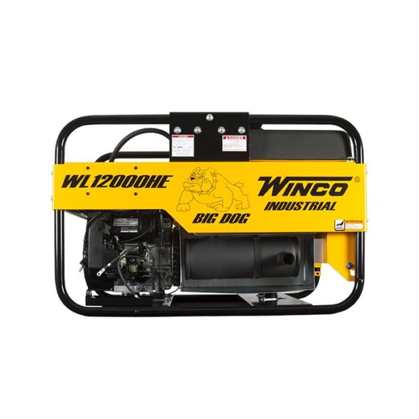 Winco Portable Generator - WL12000HE-18/A, 10800 Watt, 20 HP Honda, 3-Phase, 277/480 Volt