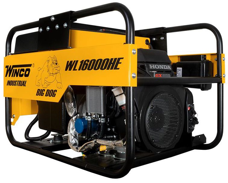 Winco Portable Generator - WL16000HE, 14000 Watts, 24.8 HP Honda - Image 4