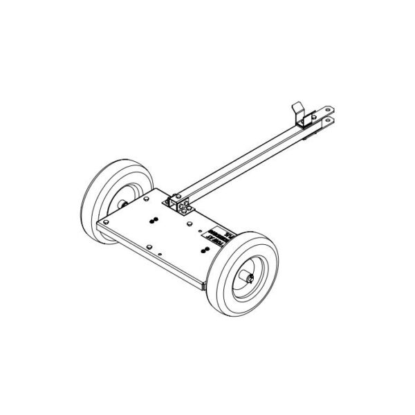 Winco PTO Generator Trailer Kit - TDM76, 10-15 kW, Single Axle