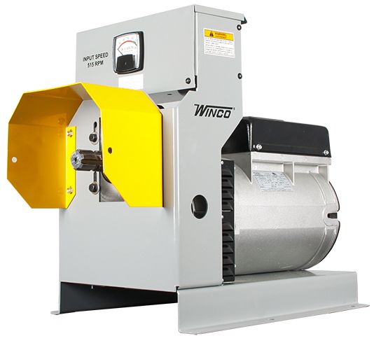 Winco Tractor Driven PTO Generator - W15PTOS, 15 kW, 515 RPM - Image 2