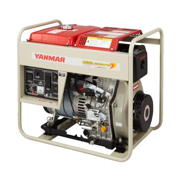 Yanmar Portable Diesel Generator - YDG5500W-6EI, 5500 Watt, 9.1 HP, 120-240 Volt, Tier IV Final